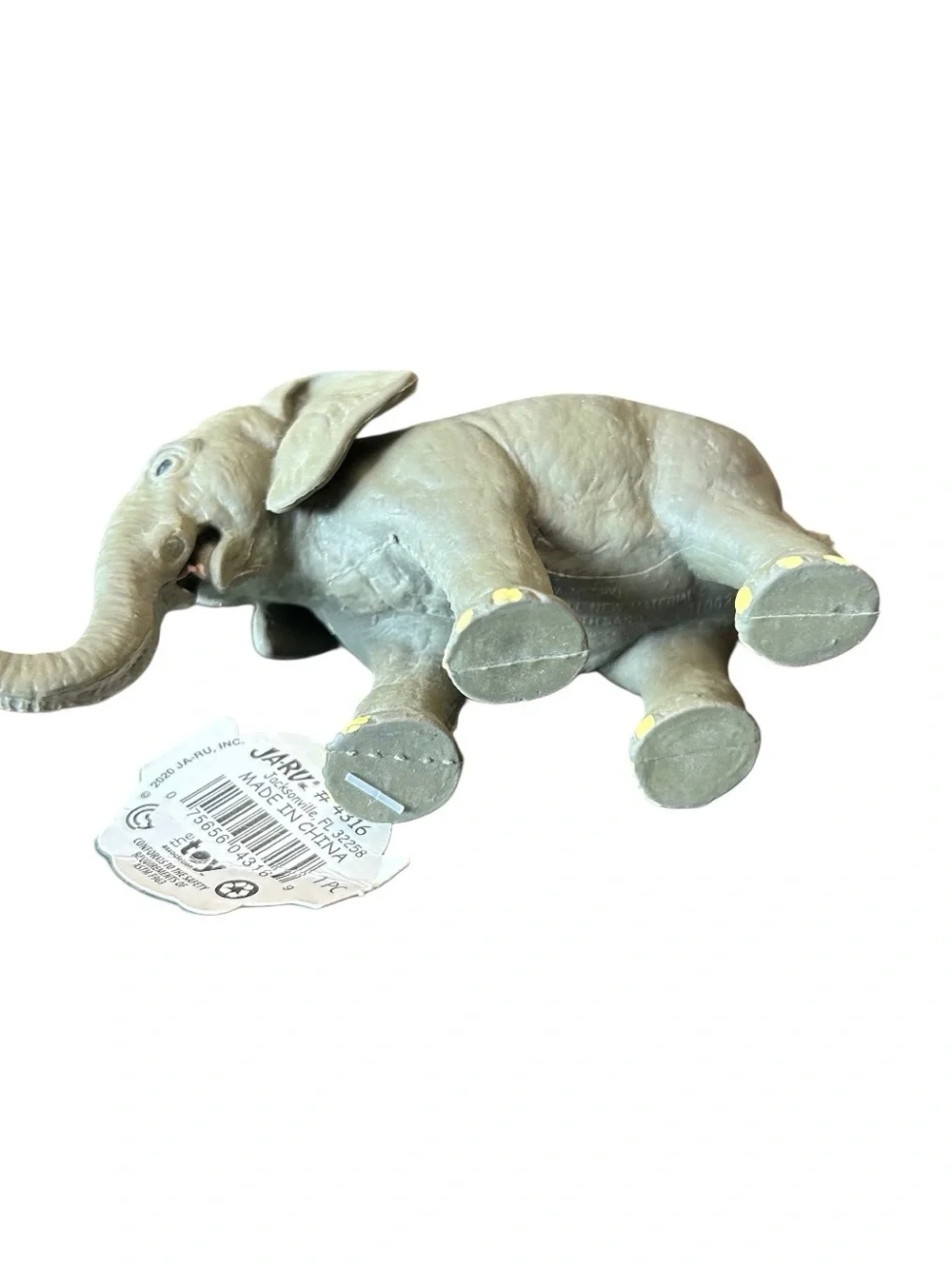 JA-RU Imperial Elephant Jiggly Rubber Stretchy Life Like Stress Relief Squishy